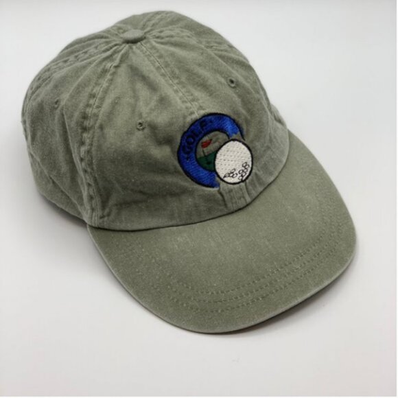 Adams Golf Hat with Leather Adjustable Strap - Picture 1 of 7